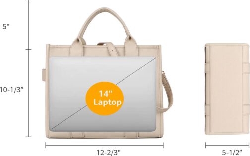 Tote Bag for Women, The Tote Bag with Zipper, Aesthetic Shoulder, Crossbody, Handbag Tote for Work - Image 2