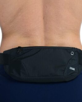 USHAKE Running Belt,Men or Women Ultra Light Bounce Free Waist Pouch Bag Fitness Workout Belt Sport Waist Pack Exercise Waist Bag for iPhone Samsung LG in Running Gym Marathon (BLACK)
