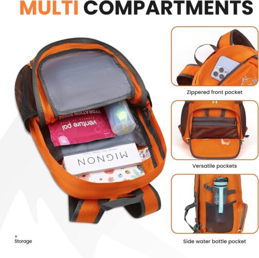 Venture Pal 35L Ultralight Lightweight Packable Foldable Travel Camping Hiking Outdoor Sports Backpack Daypack - Image 2