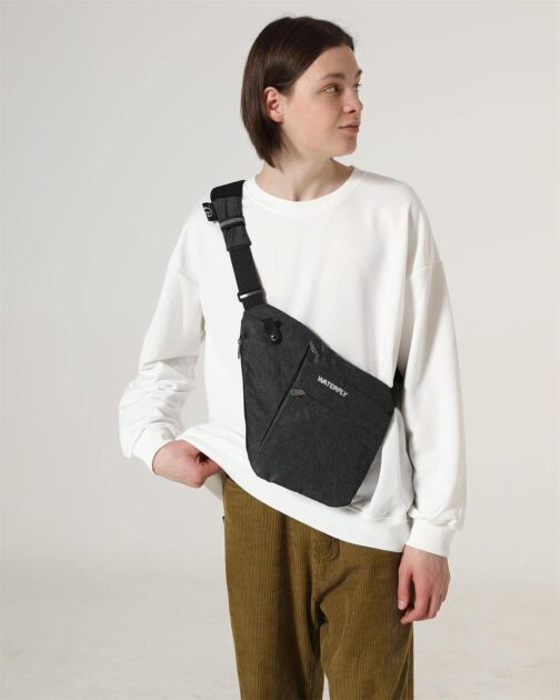 WATERFLY Sling Crossbody Chest Bag: Slim Anti-Theft Cross Body Bag Over Shoulder Backpack Stealth Side Pack Man Woman - Image 6
