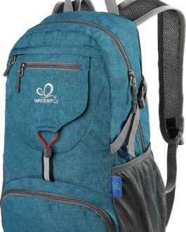 WATERFLY Small Lightweight Packable Backpack: 20l Ultra Light Foldable Travel Hiking Camping Daypack Day Pack for Man Woman
