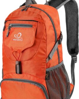 WATERFLY Small Lightweight Packable Backpack: 20l Ultra Light Foldable Travel Hiking Camping Daypack Day Pack for Man Woman