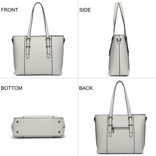 Women Purses and Handbags Tote Shoulder Bag Top Handle Satchel Bags for Ladies - Image 3