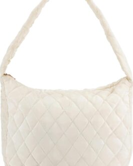 Women’s Large and Slouchy Crossbody Hobo Bag Lightweight Soft Tote Bag Functional- Stylish