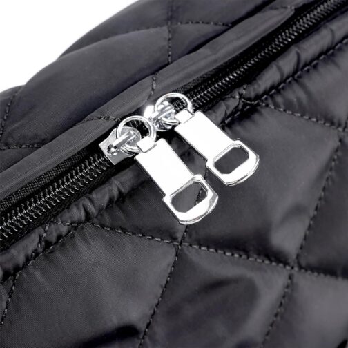 Women's Large and Slouchy Crossbody Hobo Bag Lightweight Soft Tote Bag Functional- Stylish - Image 5