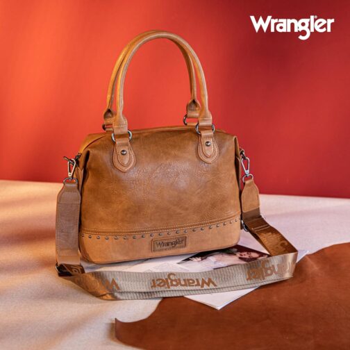 Wrangler Doctor Bag for Women Satchel Handbags with Wide Strap - Image 2