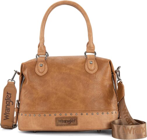 Wrangler Doctor Bag for Women Satchel Handbags with Wide Strap - Image 4
