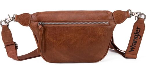 Wrangler Fanny Pack Crossbody Sling Bag for Women Waist Bag Travel Belt Bags Bum Bag Gifts for Women Men - Image 4