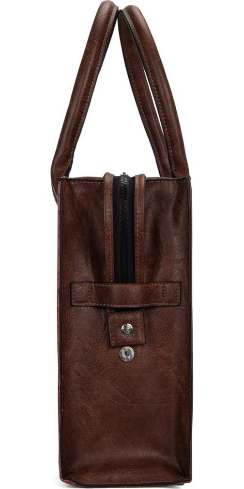 Wrangler Large Tote Bag Vintage Purse for Women Top-Handle Western Handbags with Strap - Image 3