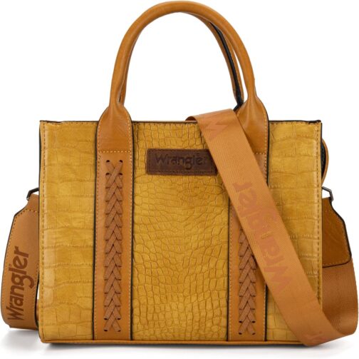 Wrangler Tote Bags for Women Top-handle Handbags and Purses for Women
