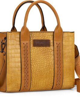 Wrangler Tote Bags for Women Top-handle Handbags and Purses for Women