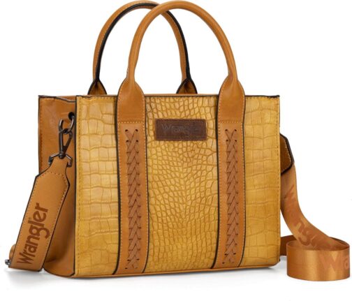 Wrangler Tote Bags for Women Top-handle Handbags and Purses for Women - Image 2