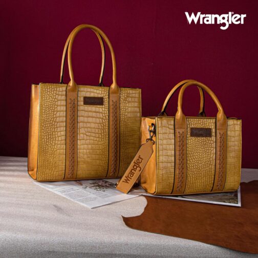 Wrangler Tote Bags for Women Top-handle Handbags and Purses for Women - Image 8