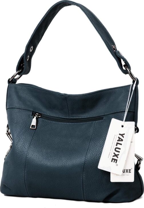 YALUXE Genuine Leather Shoulder Bag Stylish Hobo Purse Womens Crossbody Bag Travel Top-Handle Handbag Christmas Gifts - Image 8