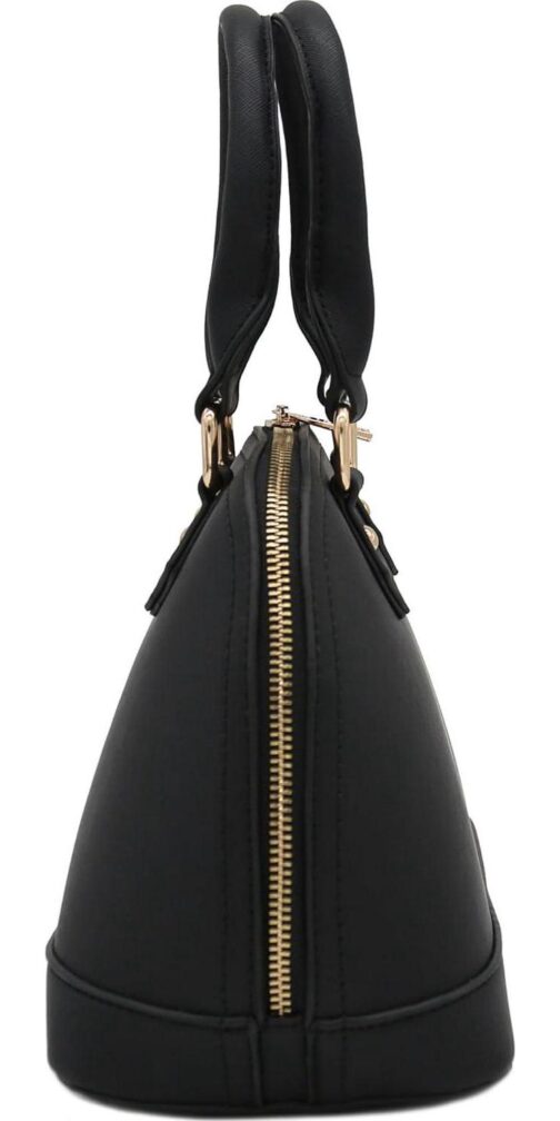 Zip-Around Saffiano Classic Dome Satchel - Image 3