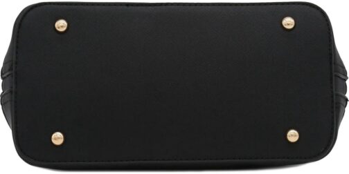 Zip-Around Saffiano Classic Dome Satchel - Image 4