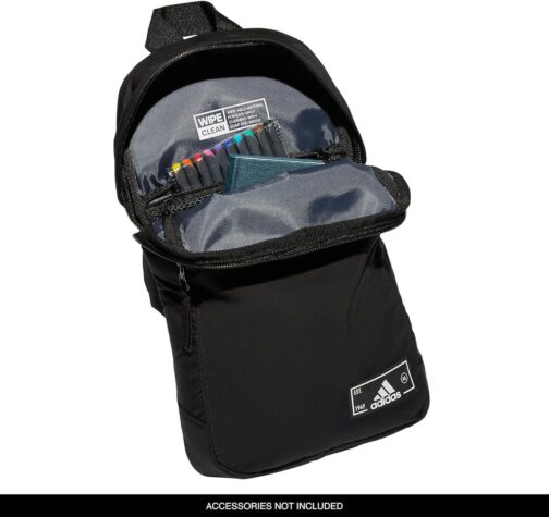 adidas Essentials 2 Sling Crossbody Bag, Black, One Size - Image 3