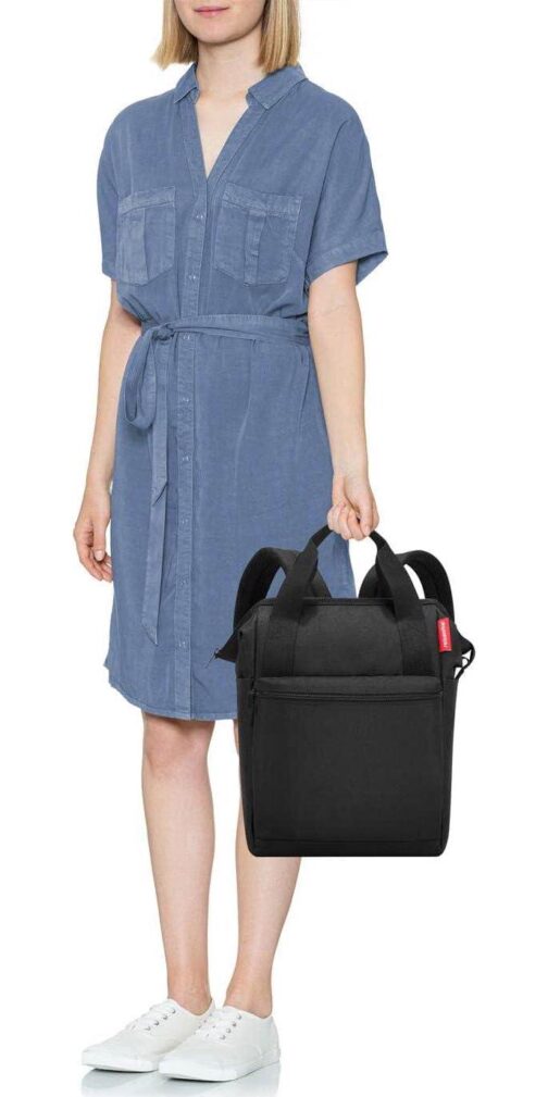 reisenthel allrounder R Backpack and tote bag in one - With plug-in flap for travel trolleys - Image 5