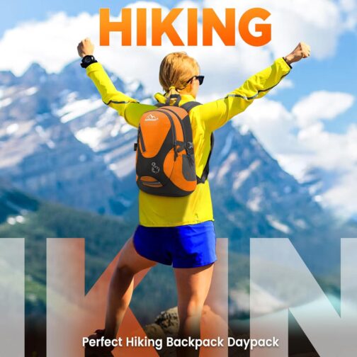 sunhiker Small Cycling Hiking Backpack Water Resistant Travel Backpack Lightweight Daypack M0714 20-25L - Image 6