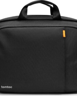 tomtoc Multi-functional Laptop Briefcase Business Shoulder Bag Fits 16-inch MacBook Pro M3/M2/M1, 15-inch MacBook Air, 15-inch Surface Laptop/Book, Water-repellent Protective Messenger Computer Bag