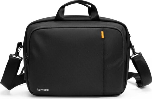 tomtoc Multi-functional Laptop Briefcase Business Shoulder Bag Fits 16-inch MacBook Pro M3/M2/M1, 15-inch MacBook Air, 15-inch Surface Laptop/Book, Water-repellent Protective Messenger Computer Bag