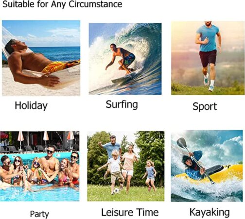 visesunny Fashion Men's Novelty Swim Trunks Quick Dry Swimwear Summer Beach Sports Board Shorts Floral Bathing Suit - Image 6